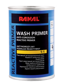 Anti corrosion reactive primer WASH PRIMER 1:1