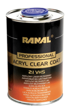 Acrylic clear coat 2:1 VHS