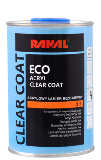 Acrylic clear coat ECO 2:1