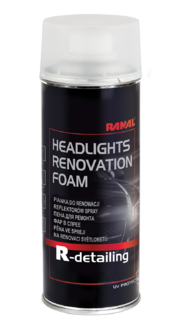 HEADLIGHT RESTORATION FOAM  IN SPRAY